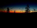 Sonnenuntergang im Sequoia NP
